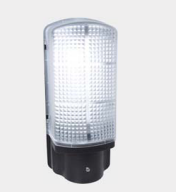 LED bulkhead light with photocell