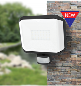 LED floodlight with sensor