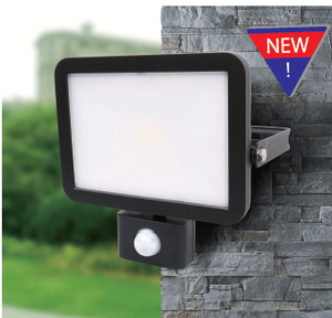LED floodlight with sensor