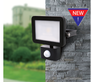 LED floodlight with sensor
