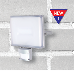 LED floodlight with sensor