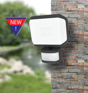 LED floodlight with sensor