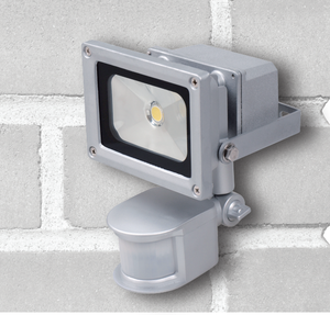LED floodlight with sensor